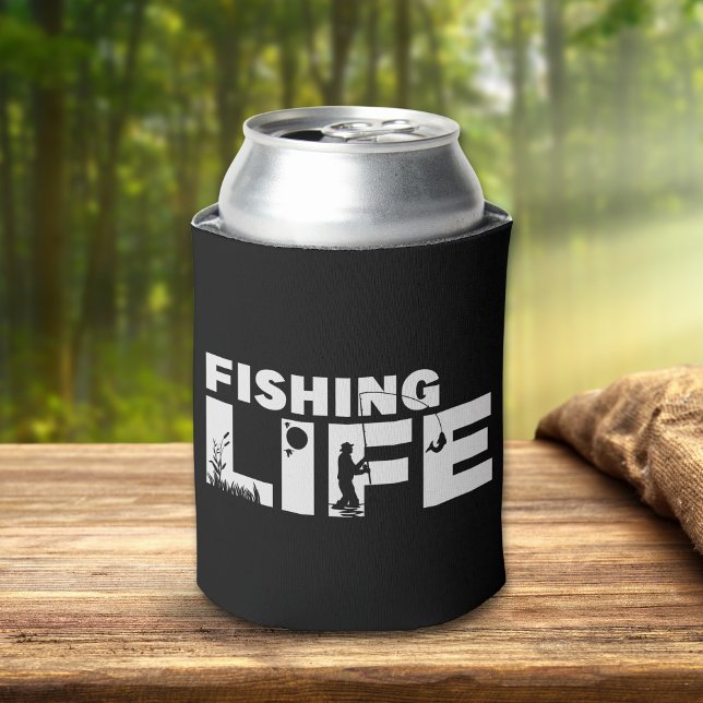 Enfriador De Latas Fishing Life Funny Fishing (Subido por el creador)