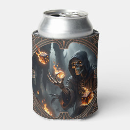 Enfriador De Latas Flamas góticas, el guardián de los dados ardientes
