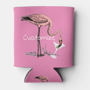 Enfriador De Latas Flamingo Beber Martini Thunder_Cove