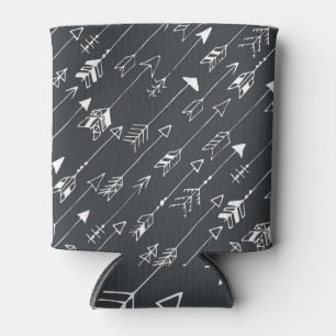 Enfriador De Latas Flechas en la oscuridad: patrón dibujado a mano