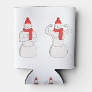 Enfriador De Latas Flex Muscle Snowman