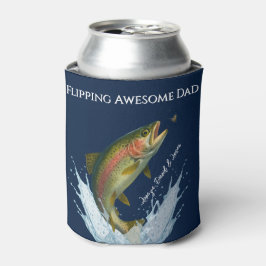 Enfriador De Latas Fliping Awesome Dad kids nombra