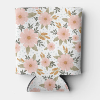 Enfriador De Latas Flor de Caída Rosa Peachy