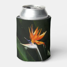 Flor tropical naranja de ave del paraíso