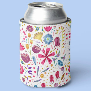 Enfriador De Latas Flora acuarela