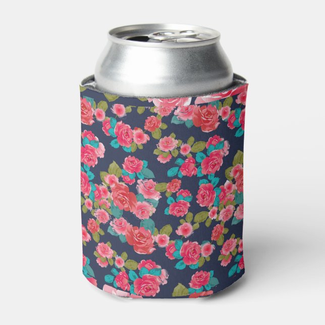 Enfriador De Latas Floral (Lata Anverso)