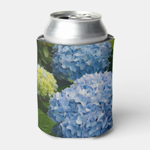 Enfriador De Latas Floral Blue Hydrangea Photo