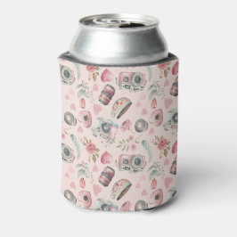 Enfriador De Latas Floral de cámara