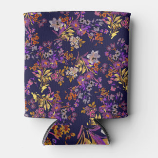 Enfriador De Latas Floral, estampado, decorativo, versátil diseño.