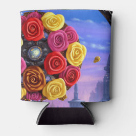 Enfriador De Latas Flores Artsy