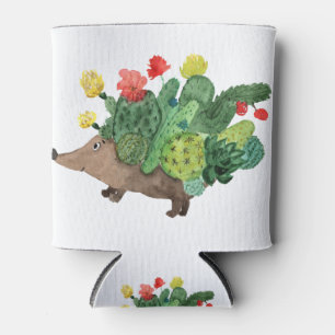 Enfriador De Latas Flores de Cactus de Hedgehog 4 CF