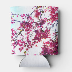 Enfriador De Latas Flores de cerezo rosa