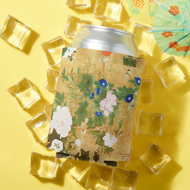 Enfriador De Latas Flores de las cuatro estaciones, Saito Ippo, arte  (Verano in situ)