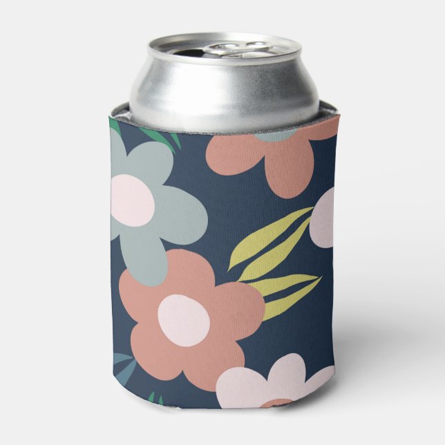 Enfriador De Latas Flores de primavera (Lata Anverso)