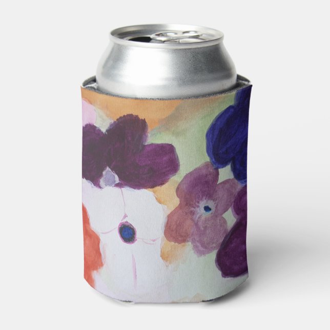 Enfriador De Latas Flores de primavera Anemone (Lata Anverso)