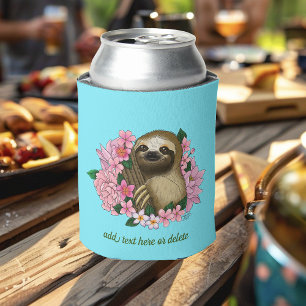 Enfriador De Latas Flores eslovacas rosas