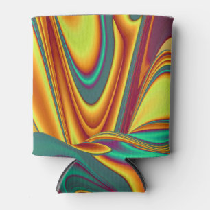 Enfriador De Latas Flores Mágicas de Primavera Verano Otoño