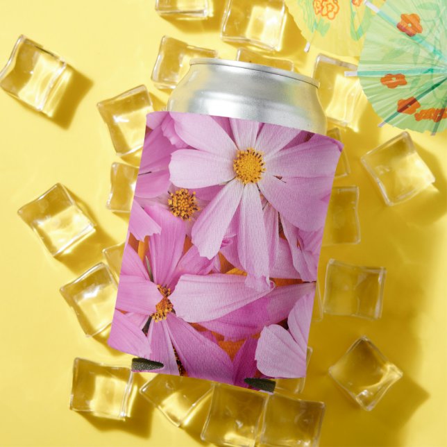 Enfriador De Latas Flores rosas (Verano in situ)