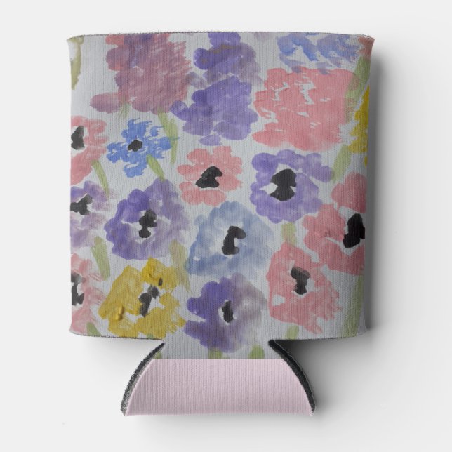 Enfriador De Latas Flores salvajes de verano (Anverso)