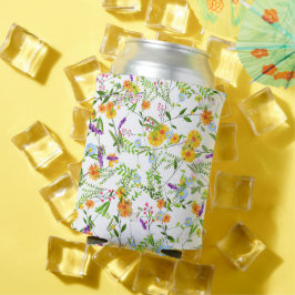 Enfriador De Latas Flores silvestres de primavera y verano