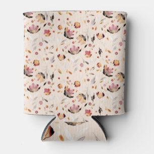 Enfriador De Latas Flores tropicales abstractas: fondo acuático.