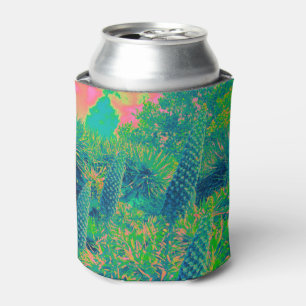 Enfriador De Latas Flores tropicales de equio víbico