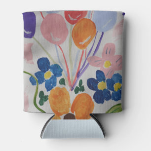 Enfriador De Latas Flores y globos