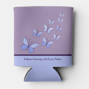Enfriador De Latas Flutter de mariposa en azul - Abrazo Serenity ...