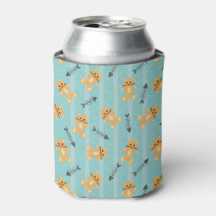 Enfriador De Latas fondo con los gatos