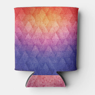 Enfriador De Latas Fondo de cosecha triangular geométrica 3D