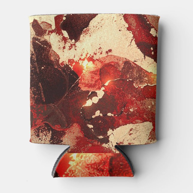 Enfriador De Latas Fondo de mármol abstracto. (Anverso)