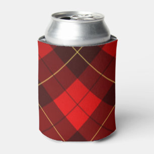 Enfriador De Latas Fondo del tartán de Wallace