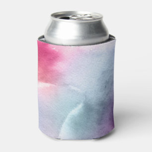 Enfriador De Latas Fondo pintado a mano 10 de la acuarela abstracta