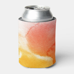 Enfriador De Latas Fondo pintado a mano de acuarela abstracta 13