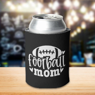 Enfriador De Latas Football Mom, Funny Mom of The Football
