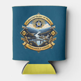 Enfriador De Latas FOP Lodge 83 Can Coozie