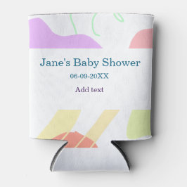 Enfriador De Latas Forma abstracta neutra de género nombre de ducha p