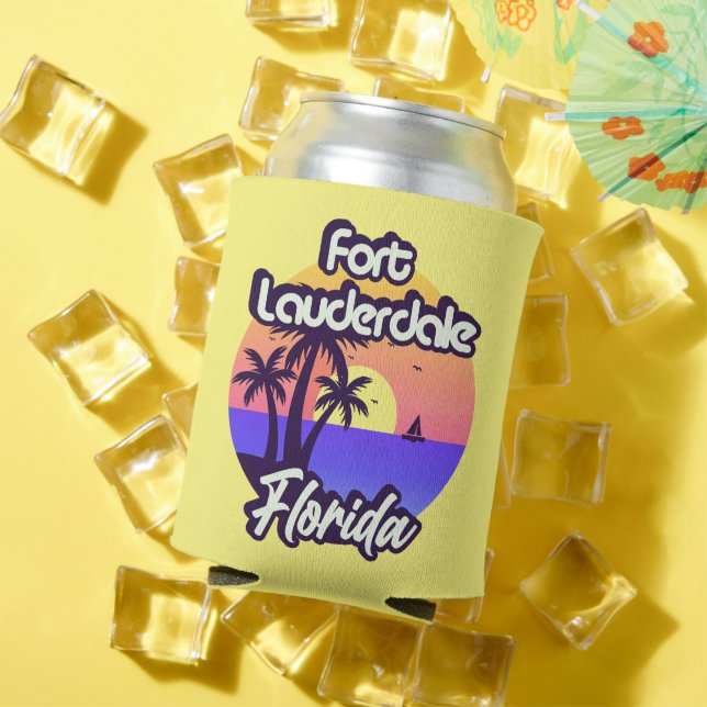 Enfriador De Latas Fort Lauderdale Florida (Verano in situ)