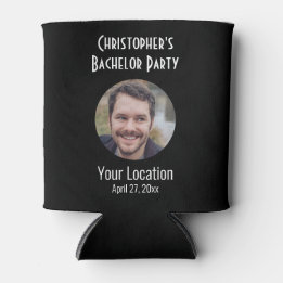 Enfriador De Latas Foto de Bachelor Party Wedding Favor Groom