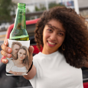 Enfriador De Latas Foto de colección de parejas modernas y regalo de