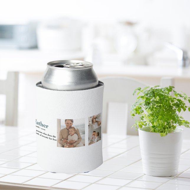 Enfriador De Latas Foto de colección moderna Regalo del Día de los Pa (Subido por el creador)