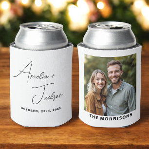 Enfriador De Latas Foto de la favorita de la boda Minimalista moderna