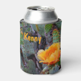 Enfriador De Latas foto de la flor de cactus de opuntia de peras de n