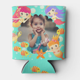 Enfriador De Latas Foto de Mermaids Aqua