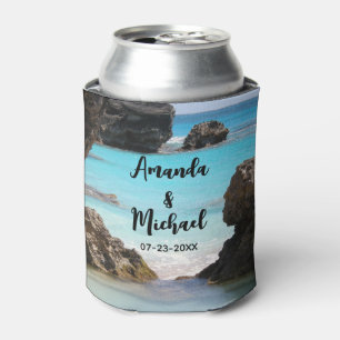 Enfriador De Latas Foto de Tropical Island Coast & Sea Boda