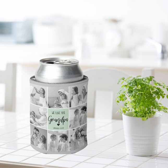 Enfriador De Latas Foto del Collage Mejor Regalo del Abuelo Pastel Mi (Subido por el creador)