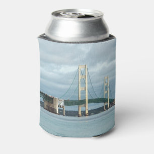 Enfriador De Latas Foto del puente Michigan Mackinac