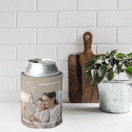 Enfriador De Latas Foto familiar moderna de Beige | Feliz Pascua Bend