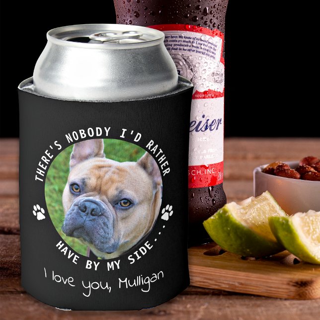Enfriador De Latas Foto Mascota personalizada de Dog Dad Funny (Subido por el creador)