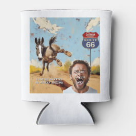 Enfriador De Latas Foto personalizada de la ruta 66 de Oatman